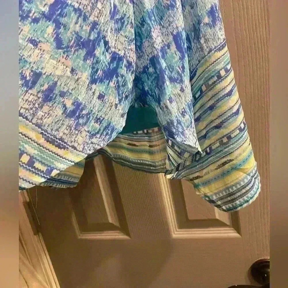 Cato Woman skirt with lining & elastic waist sides are shorter than front & back - Picture 3 of 7